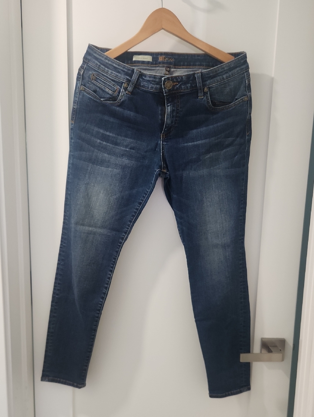 Kut from the Kloth Dark Blue Skinny Jeans